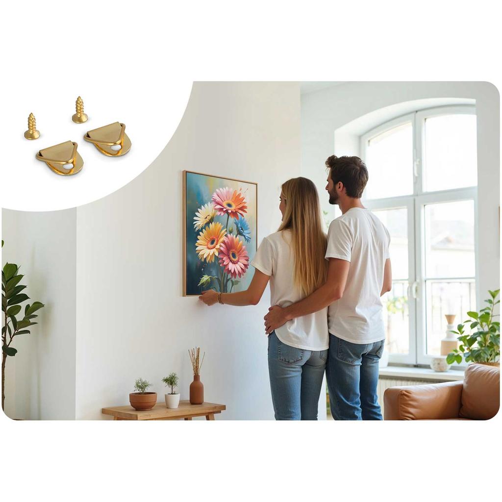Massido Paint By Numbers Flowers