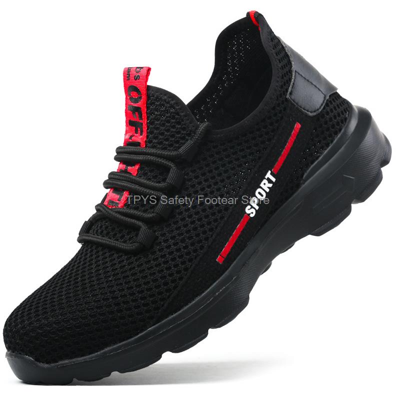 

Пластиковый носок Мужская защитная обувь Утепленные рабочие защитные ботинки Легкие антипрокольные кроссовки Мужская неразрушимая рабочая обувь из кевлара 38