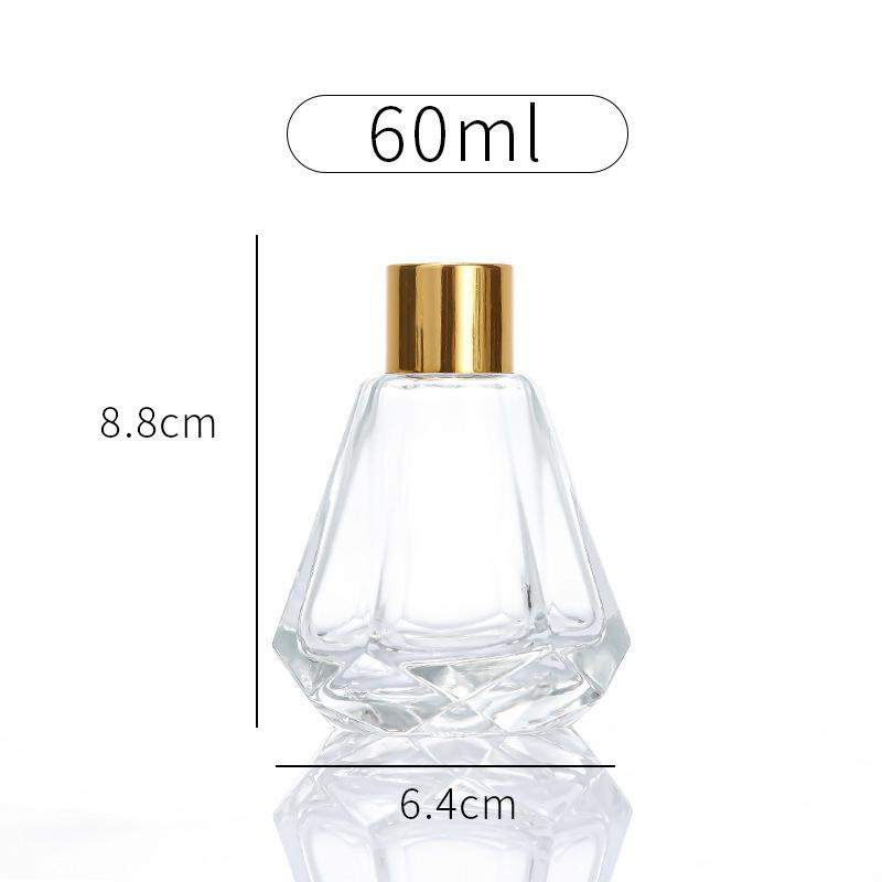 60 мл Градиентная стеклянная бутылочка-распылитель для эфирных масел и ароматерапии для дома и автомобиля