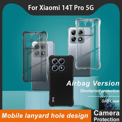 Pro Xiaomi 14T Pro 5G Pouzdro na telefon IMAK Nárazuvzdorné Měkké pouzdro