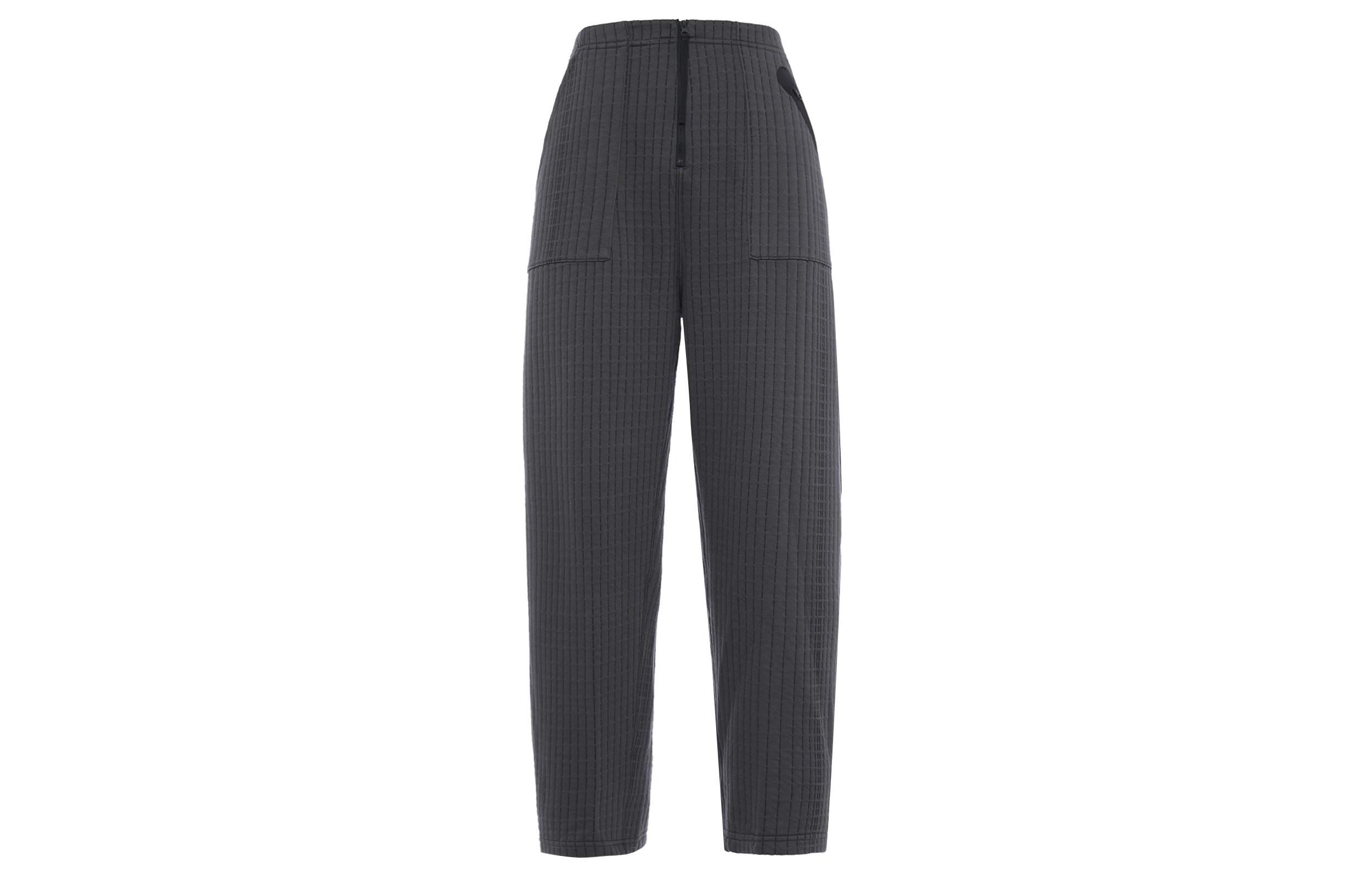 Nike Casual Pants Women s Gray Moderate Straight Fit Pants DD4615-060 L