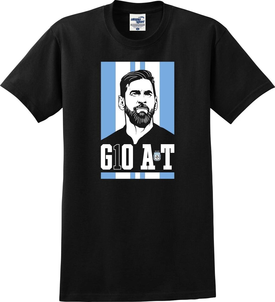 Messi GOAT Greatest Of All Time 10 Youth T shirt (S-L) 4XL