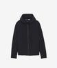 Aigle Men'S Zip-Up Fleece Hooded Jacket Aiw25Mfle011Noi
