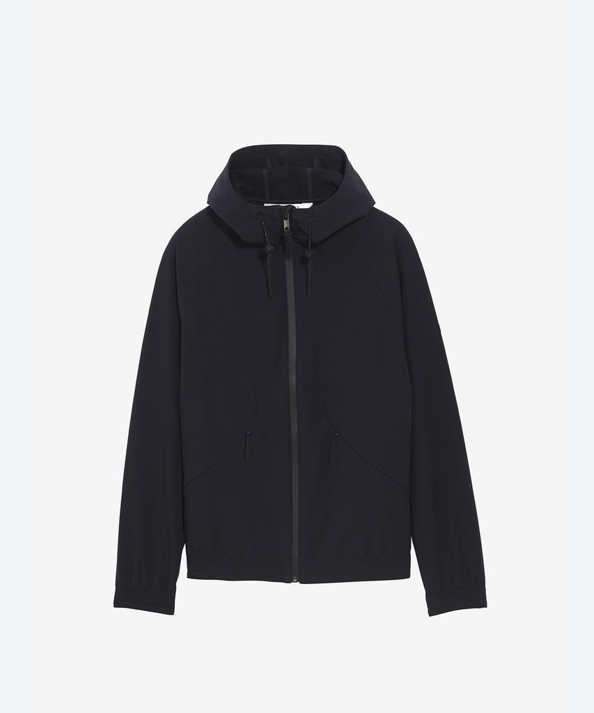 Aigle Men'S Zip-Up Fleece Hooded Jacket Aiw25Mfle011Noi