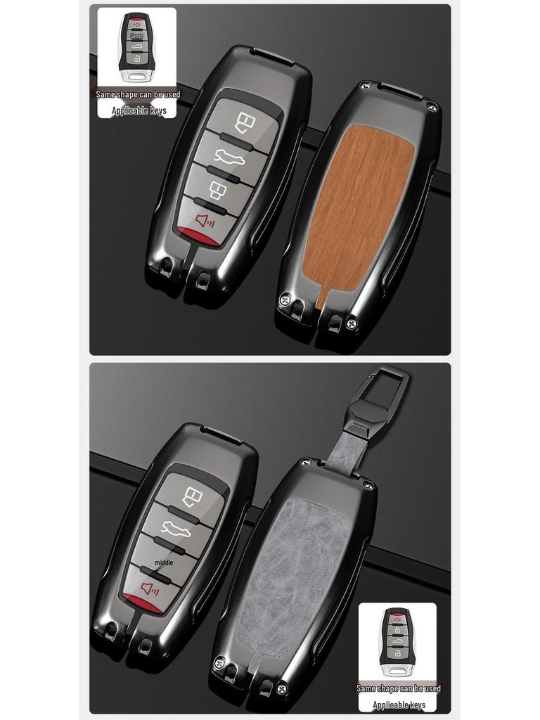 Great Wall Cannon Key Case: 2021/22 Models, King Kong Cannon Off-Road Pickup, Metal Snap Button for Men.