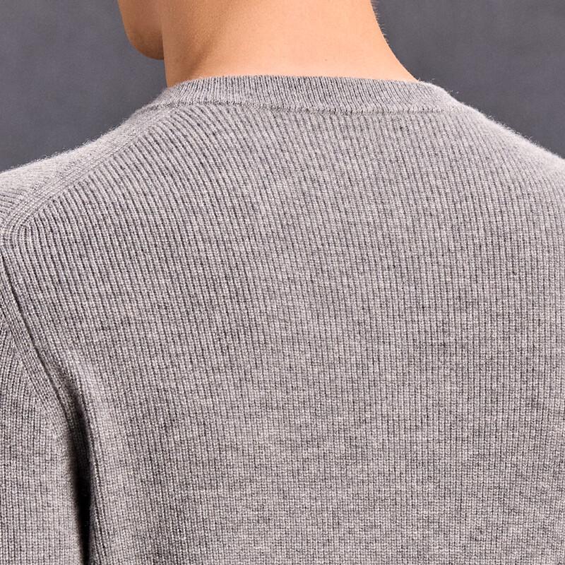 Antonio Men's 100% Cashmere Henley Sweater