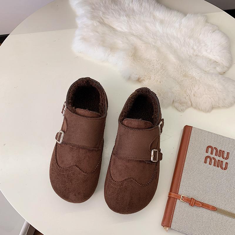 Women's large size soft elastic cartoon cute winter warm cold padded snow boots non-slip wear outdoor leisure sports cotton boots