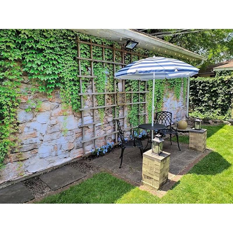 Green Leaves Brick Stone Wall Backdrop Vine Spring Garden Nature Greenery Banner Background Wedding Birthday Party Decoration