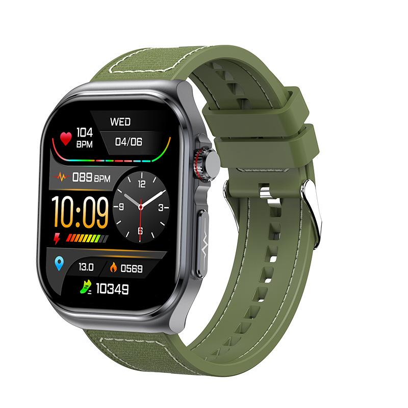 ET585 Health Management Smartwatch with ECG, HD Color Screen, Long Battery Life, and Call Features