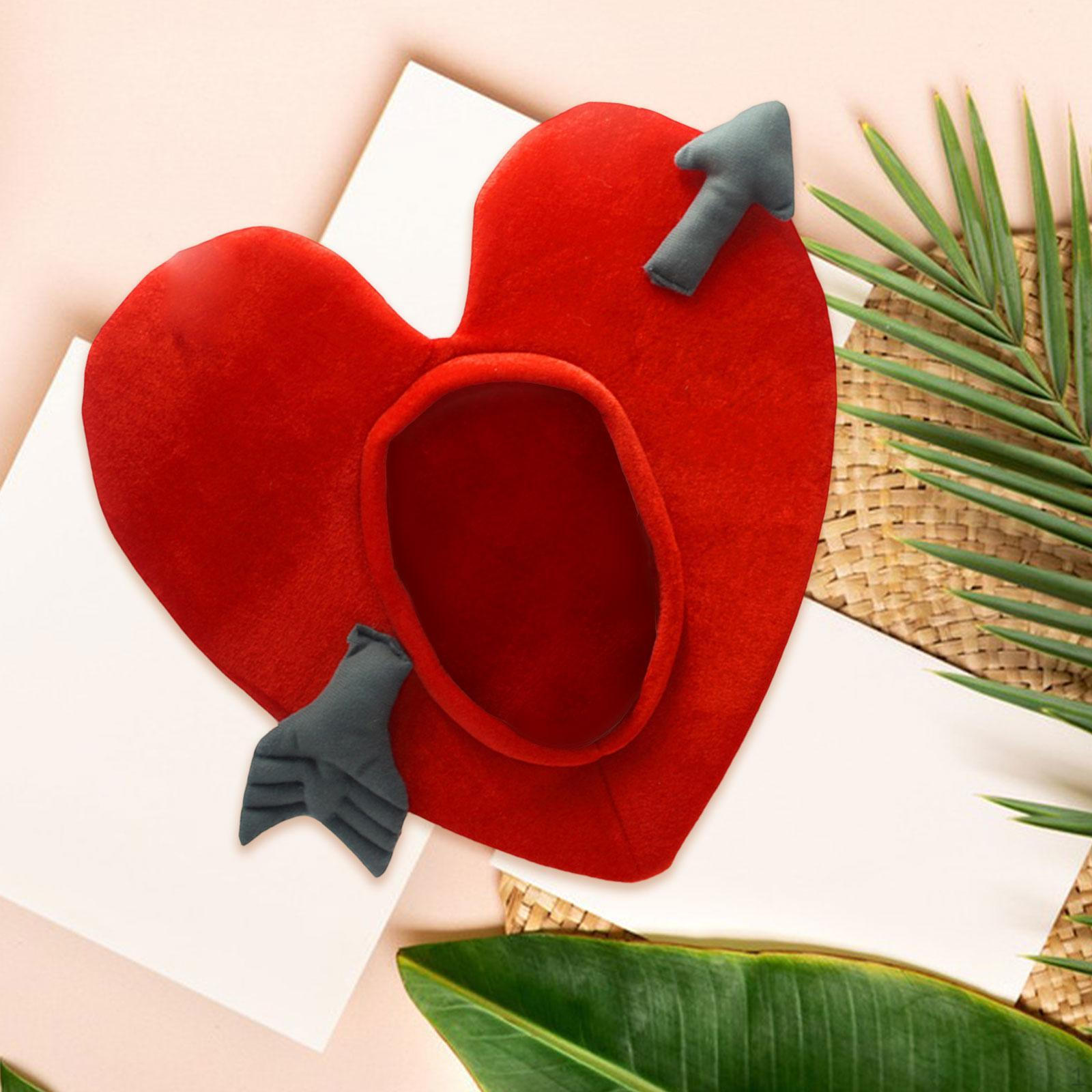 

Love Heart Headgear Hat Cute Photo Prop for Role Play Carnival Stage Performance