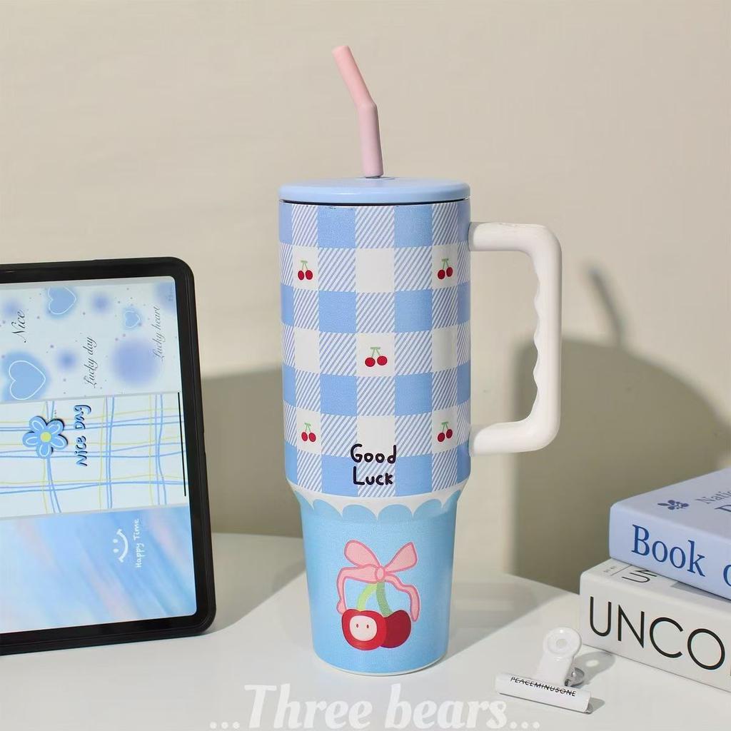 Tazza da acqua di lusso leggero di fascia alta, tazza Ice Master, tazza in acciaio inossidabile 304, tazza da acqua di alto valore per ragazze, tazza termica da accompagnamento