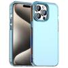 For iPhone 15 Pro Case PC+TPU+PET Matte Anti-Drop Phone Back Cover