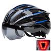 Lishi Integrated Cycling Helmet with Rechargeable Taillight