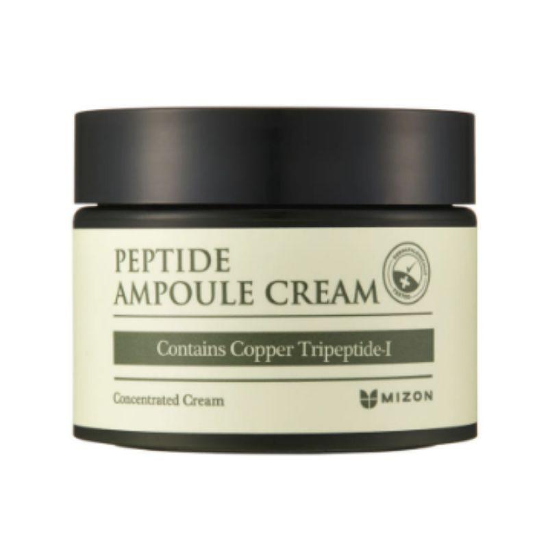 MIZON Peptide Ampoule Cream 52g – Firming & Anti-Aging Moisturizer with Peptide Complex for Elastic Skin