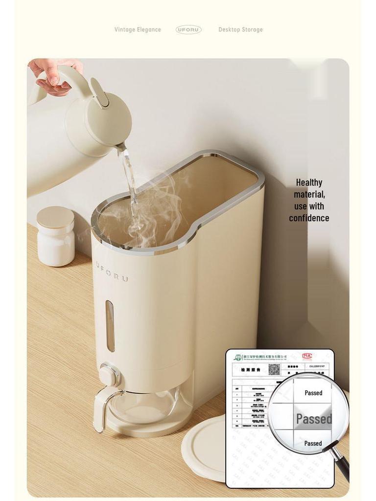 Sealed Insect-Proof Rice Storage Bin with Moisture Protection