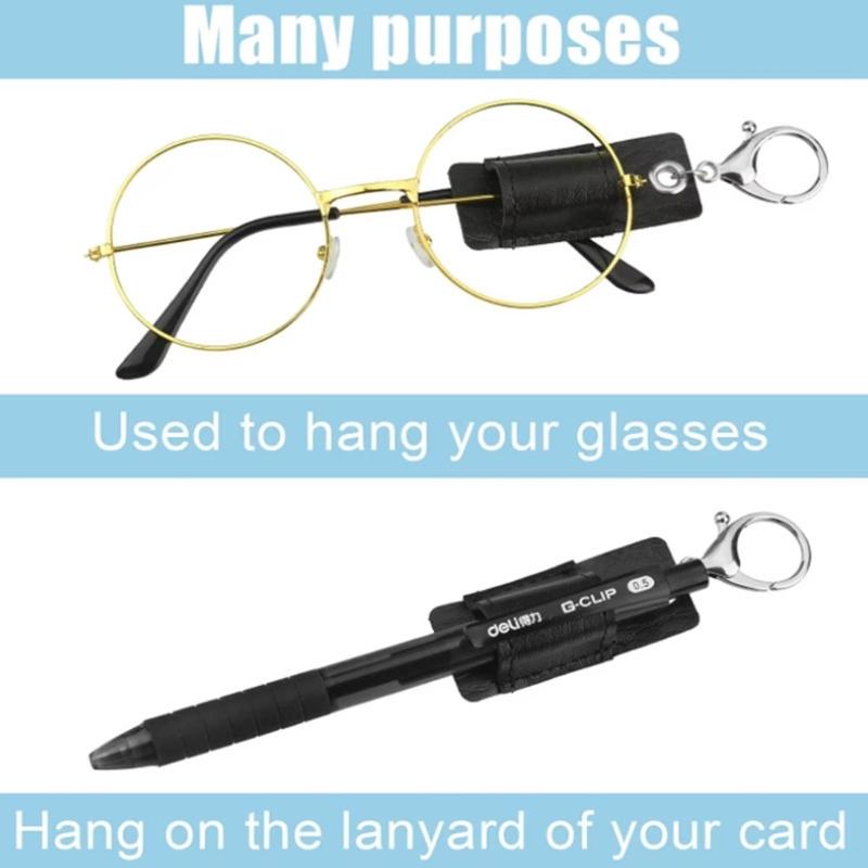 Kreativer PU-Leder Stifteorganizer Praktische Lanyard Stifteaufbewahrungstasche Schutzhülle für Füllfederhalter Kugelschreiber Zubehör