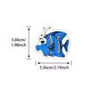 50pcs Cartoon Blue Animal Graffiti Stickers for DIY Notebooks and Luggage Decoration - Trending New Designs