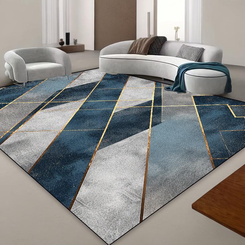 Modern Luxury Carpets for Living Room Large Area Geometric Abstraction Rugs Bedroom Cloakroom Decoration Rugs Coffee Table Mat