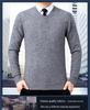 2025 Herren V-Ausschnitt Kaschmirpullover: Dick, Warm, Business Casual für Herbst/Winter