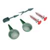 6PCS Mini Seeder Manual Handheld Sowing Seeder Adjustable Portable Seeder Tool Set for Gardening