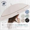 Ogawa Rain or UV Protection Light Heat Water BHPC Manual 71182 Women's Parasol, Shine, 99.9% & Blocking, Shielding, Repellent, White, Opening,