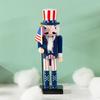 Christmas Wood Nutcracker Soldier Ornament Party Kitchen Decor Present