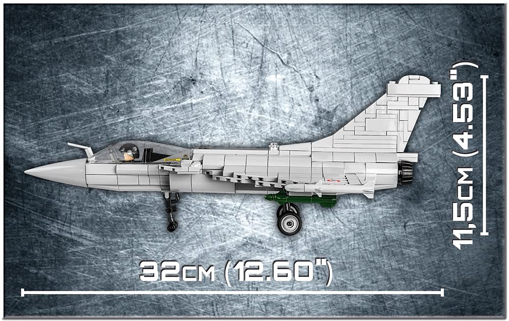 Armed Forces #5802 Rafale C (Modern French Army) 1/48 Scale [Military Blocks - COBI Official Japan Distributor]