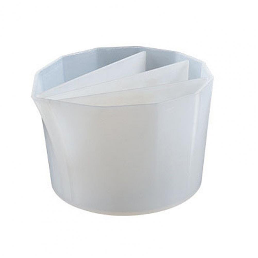 9cm Multi Channel Split Cup For Paint Pouring Reusable Resin Mixing Cup Silicone Fluid Art Split Cup For Art Drawing Accessories