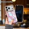 Phone Case: Lambskin 2D Flat Samsung Galaxy A34 A35 M05 M06 S20 S22 S21 FE Plus 5G Protective Case, Pink Haired Girl, Christmas and Halloween Gift
