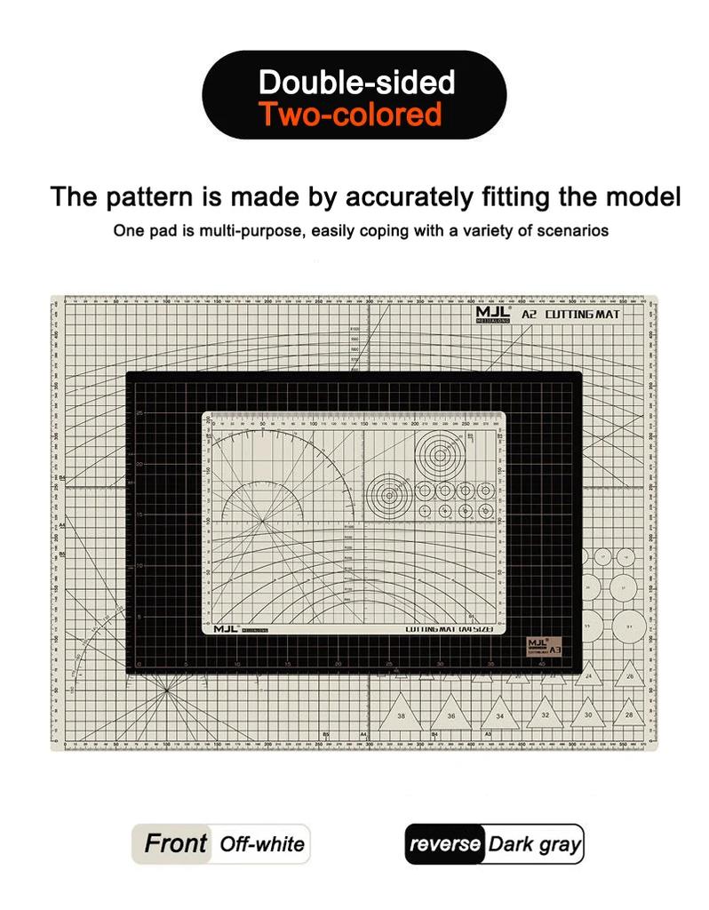 A2/A3 Cutting Mat Workbench Cut Pad Diy Handicraft Art Engraving Board Paper Carving Pad Multifunctional Craft Cutting Mat