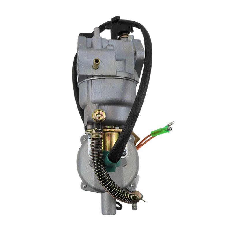 GX390 188F Dual Fuel Carburetor LPG Conversion for 4.5KW 5.5KW Generator Manual/Auto Choke Parts