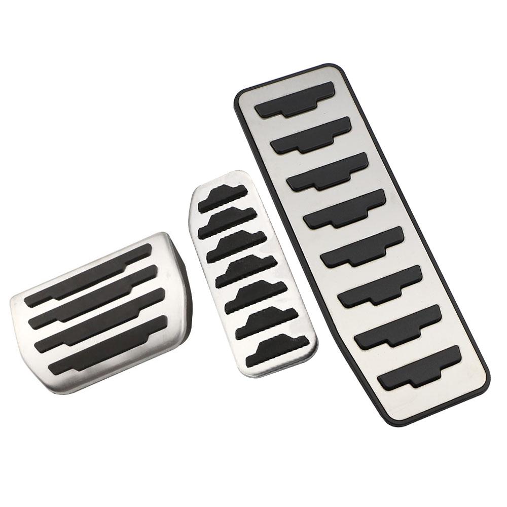 Car Pedals Pads for Range Rover Evoque Land Rover Discovery Sport for Jaguar E-Pace Footrest Gas Brake Pedal Cover Parts