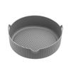 Square Silicone Baking Pan Liner for 5-6.2L Air Fryer - Easy To Clean