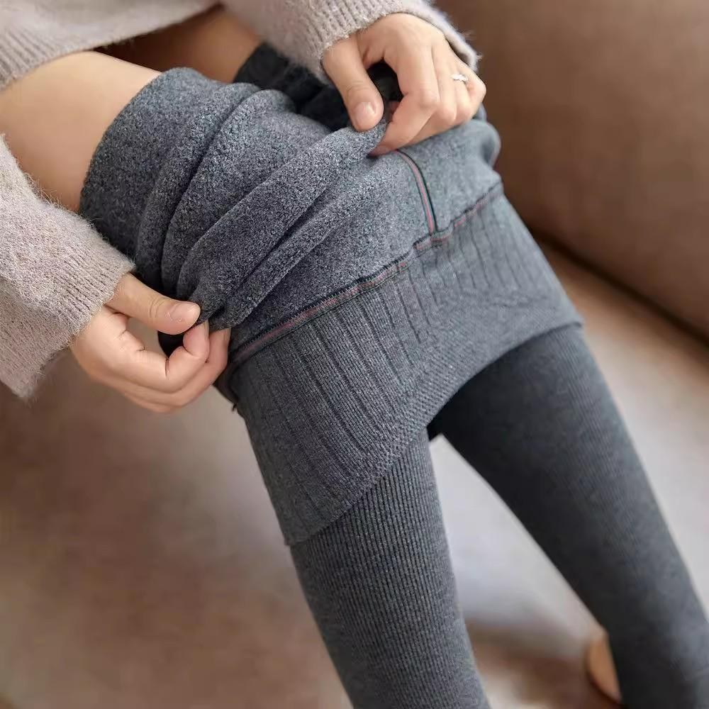 1-2pairs New Thermal Stockings High Elastic Velvet Pantyhose Woman Fleece Tights Winter Warm Pantyhose Female Stretchy Leggings