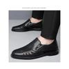 Fashion Summer Fashion Hollow Male Loafers Designer New Slip-on Business Men's Shoes Casual Mesh Leather Man Shoe