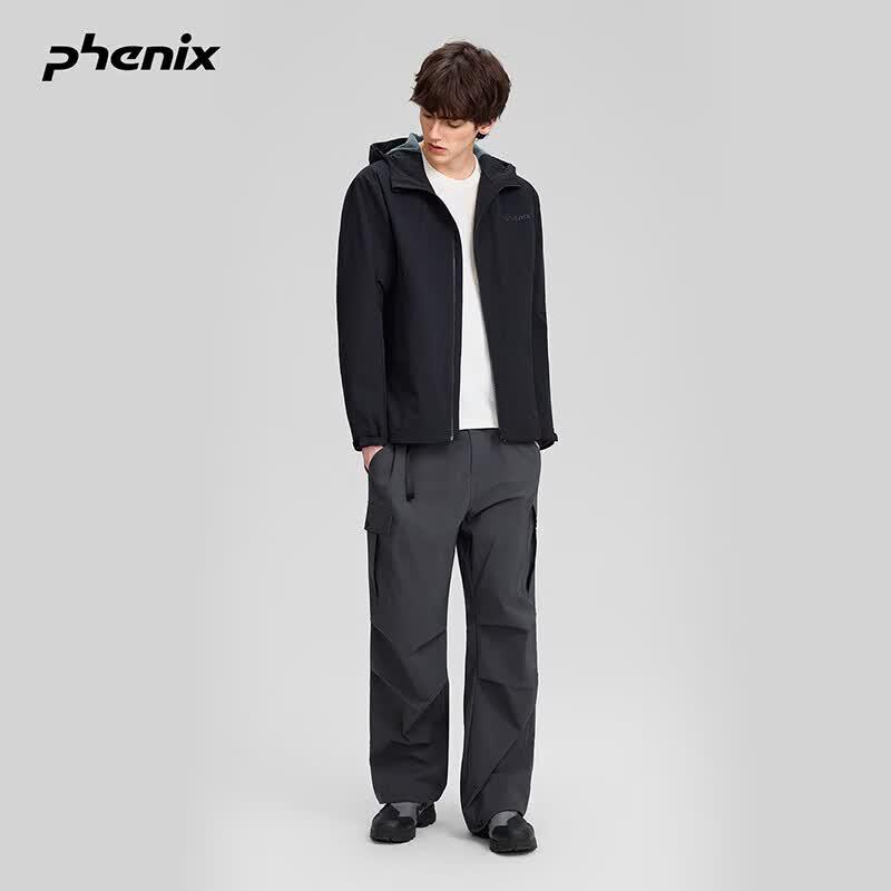 Phenix Men's Windproof Splash-Proof Hooded Hiking Jacket