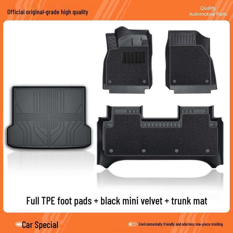 Honda CR-V TPE Floor Mats - Custom Fit for 26 Models with Thickened Carpet