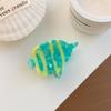 Non Slip Hair Claw Clip Cute Style Colorful Marine Acetate Hair Clips Unique Design Goldfish Shape Hairpin for Women Girls