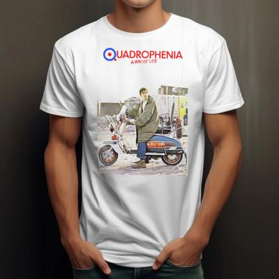 Camiseta Mod Filme Clássico Anos 1960 Retro Skinhead Mods & Rockers Quadrophenia D2