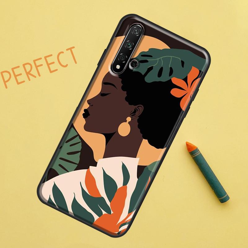 South Africa Woman For Huawei Nova Y91 Y70 Y72 Y73 Y60 Y90 Y61 8i 7i 11i 12i 12s 9 10 SE P20 P30 P40 Lite Case