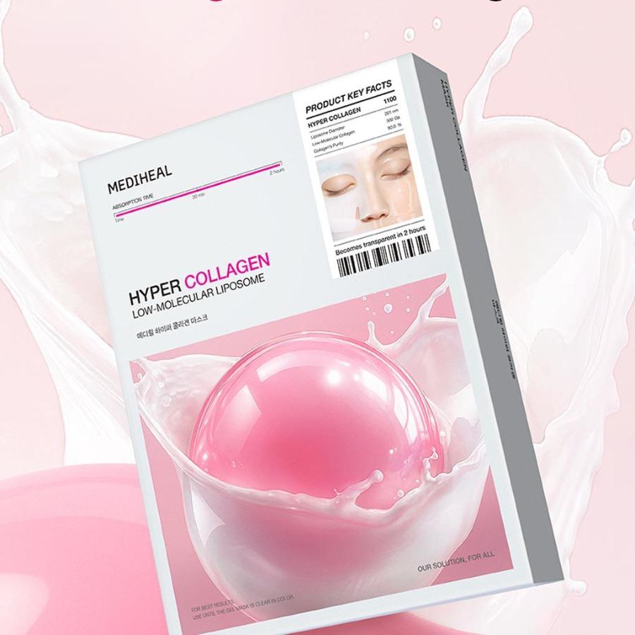 Mediheal Máscara Hyper Colágeno/HIALURONATO/Madecassoside