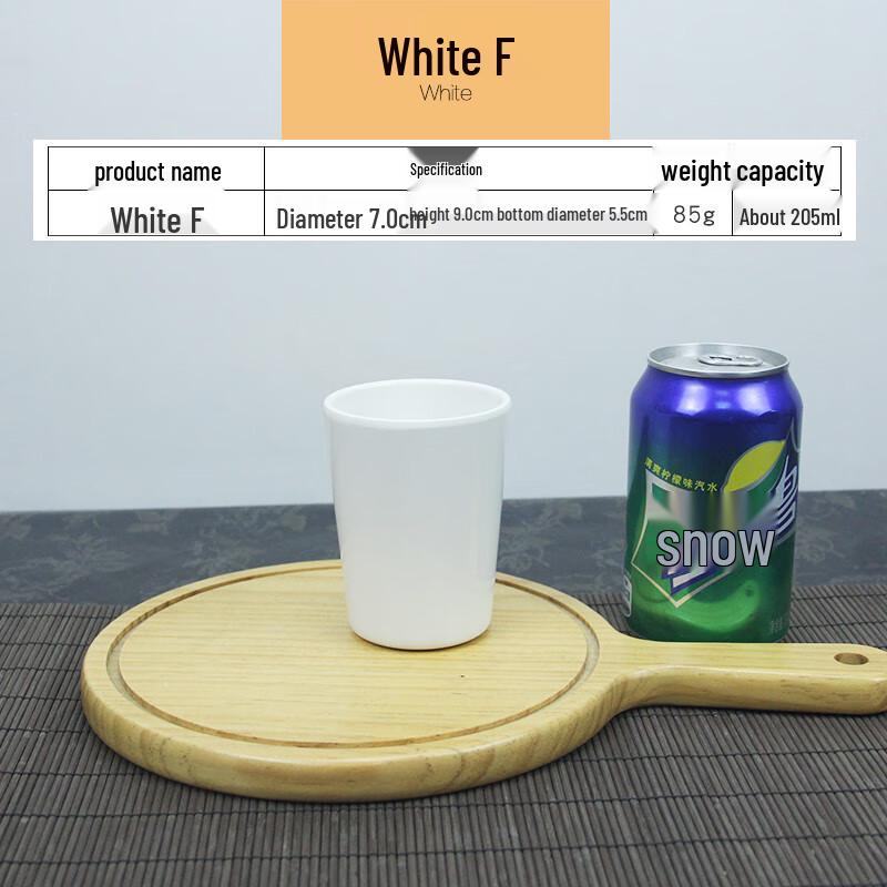 Commercial Melamine Anti-fall Tea Cups
