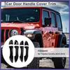 Door Handle Cover Trim for Toyota Corolla Durable Tailgate Handle Cover