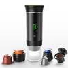 Aparat de cafea espresso electric portabil, fără fir, pentru călătorii, mașini și acasă, aparat de cafea pentru camping, aparat de cafea cu capsule 3 în 1
