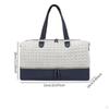 Diaper Tote Bag for Moms with Zipper and Handles Travel Work