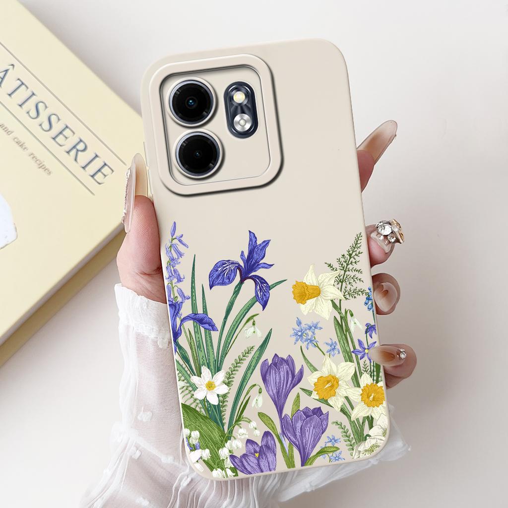 For Infinix Smart 9 Case Hot50i X6531 Luxury Art Painted Cover Soft Silicone Phone Cases For Infinix Hot 50i Smart9 X6532 Fundas