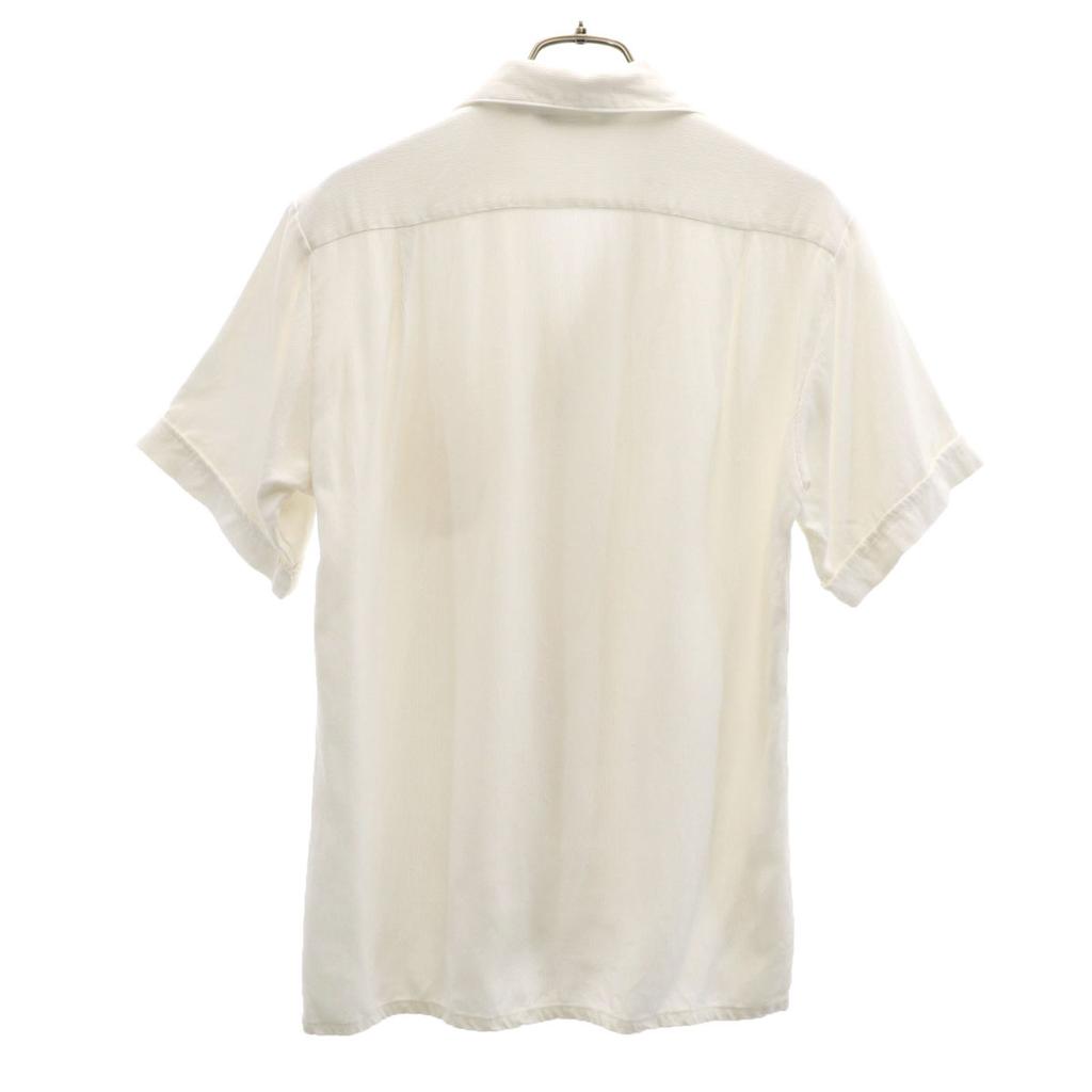 MR.JACK Camisa Vintage Italiana de Color de los Años 50 60 de Manga Corta con Cuello Abierto S de Hombre Usada