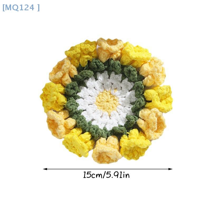 Häkeluntersetzer Maiglöckchen Blume Untersetzer Häkelblume Tischset Bouquet Tassenunterlage Kaffeetasse Tassenmatte Muttertagsgeschenk