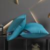 Hilton Hotel 48x74cm Pillow Pair with Pillowcases - High & Low Pillow Core, Non-Collapsing