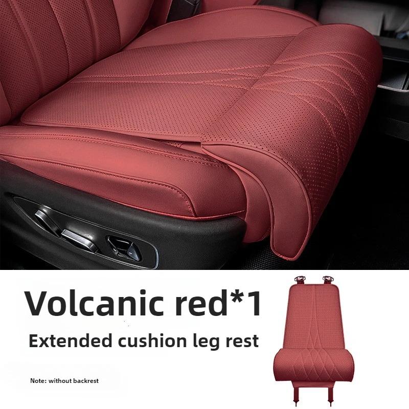 New Car Seat Leg Support Extension Suede Universal Auto Seat Extender Leg Cushion For Driver Memory Foam Seat Padding Mat Cover